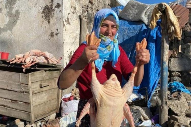 Kars kazları kesilmeye başladı! Tanesi 1200 TL