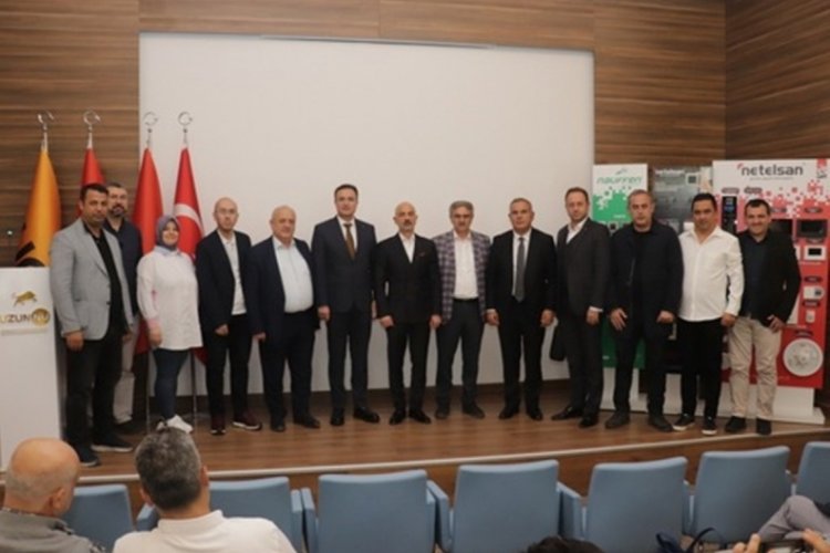 İMSİAD &uuml;yeleri Netelsan'ın Ankara'daki fabrikasını gezdi