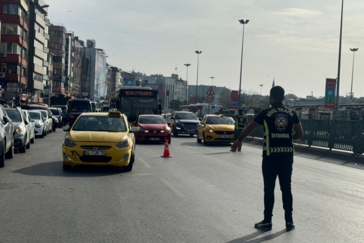 İstanbul'da taksi denetimi: 12 şof&ouml;re ceza