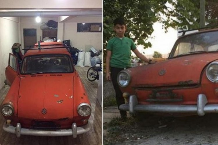 Komşusunun bah&ccedil;esinde buldu, tadilat ile baştan yarattı!