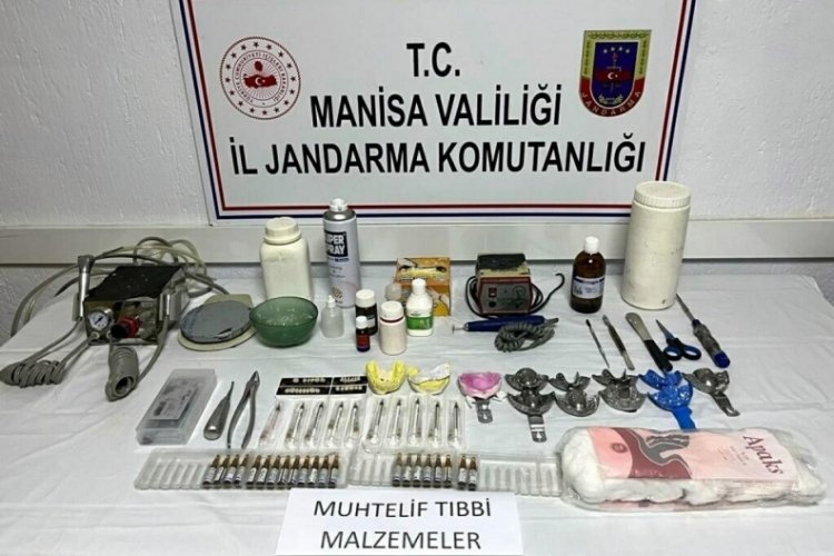 Manisa'da sahte diş hekimlerine g&ouml;zaltı