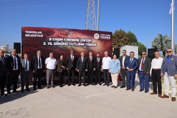 Mersin'de Karabağ Zaferinin 3. yıl d&ouml;n&uuml;m&uuml; kutlandı