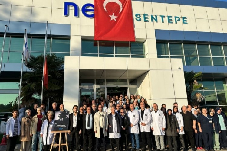 Bursa'da Nev Sağlık Grubu'ndan Atamıza saygı