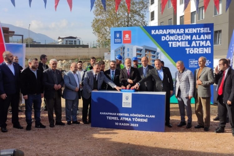 Bursa'da kentsel d&ouml;n&uuml;ş&uuml;m devam ediyor&nbsp;