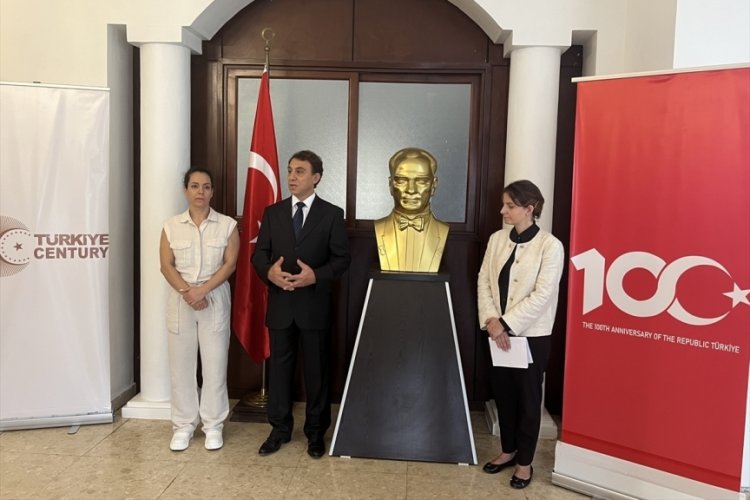 Kamerun'da B&uuml;y&uuml;k &Ouml;nder Atat&uuml;rk'&uuml; anma t&ouml;reni d&uuml;zenlendi