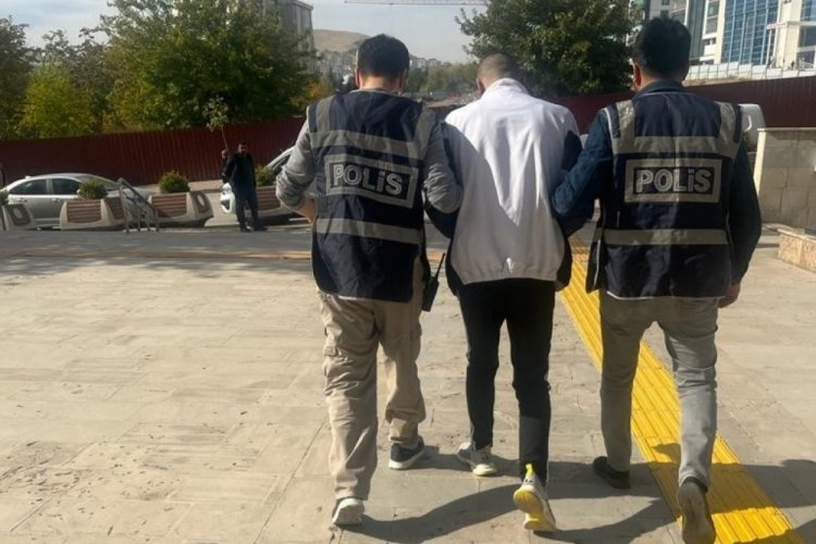 Elazığ'da hapis cezası bulunan 3 zanlı tutuklandı