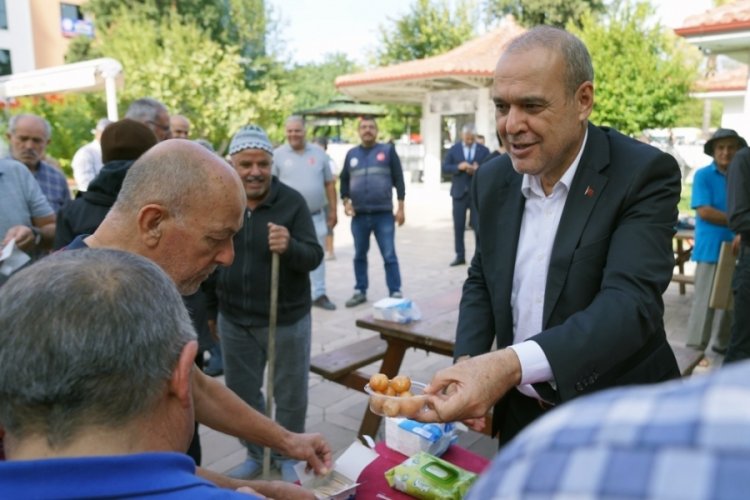 Muğla'da Atat&uuml;rk ve t&uuml;m şehitler i&ccedil;in lokma dağıtıldı