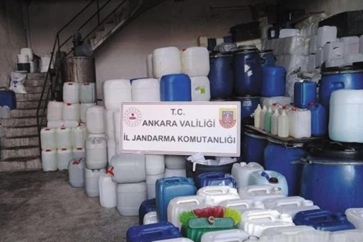 Ankara'da 15 ton sahte deterjan ele ge&ccedil;irildi!