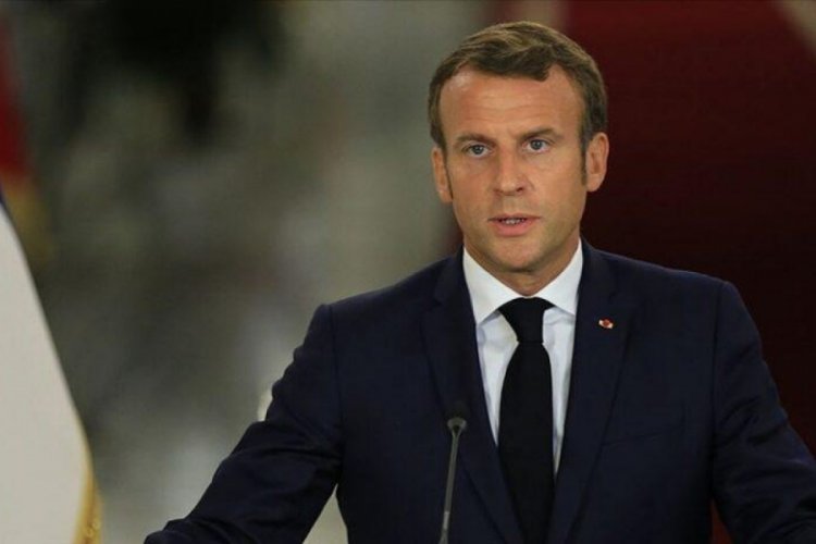 Macron: Gazze'de bebekleri, kadınları, yaşlıları &ouml;ld&uuml;rmeyi durdurun