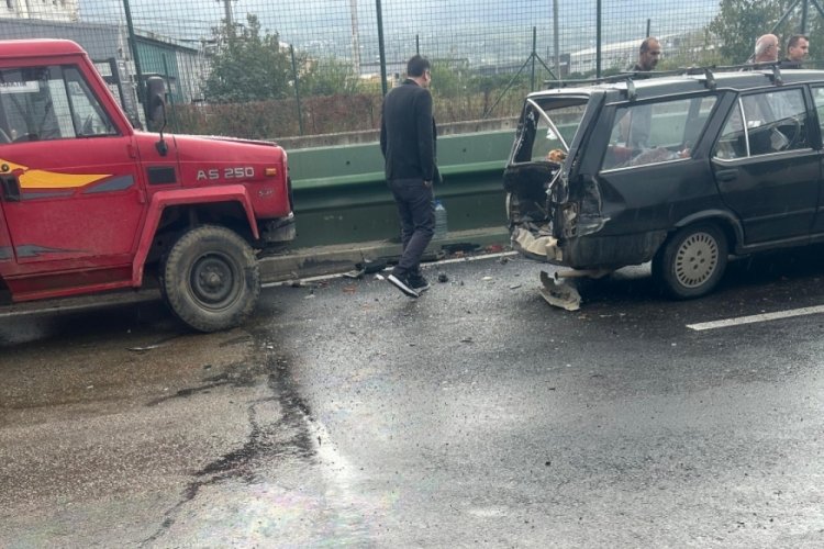 Bursa'da zincirleme kaza