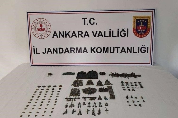 Ankara'da tarihi eser operasyonu