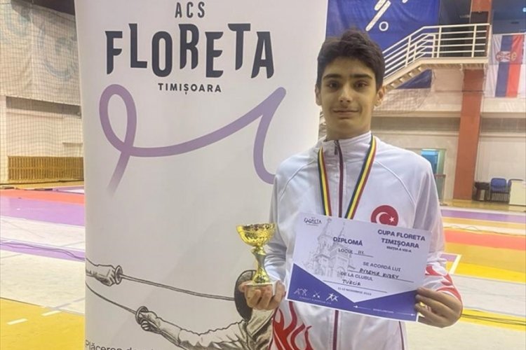 Romanya'da d&uuml;zenlenen organizasyonda Kuzey Aydemir, bronz madalya kazandı