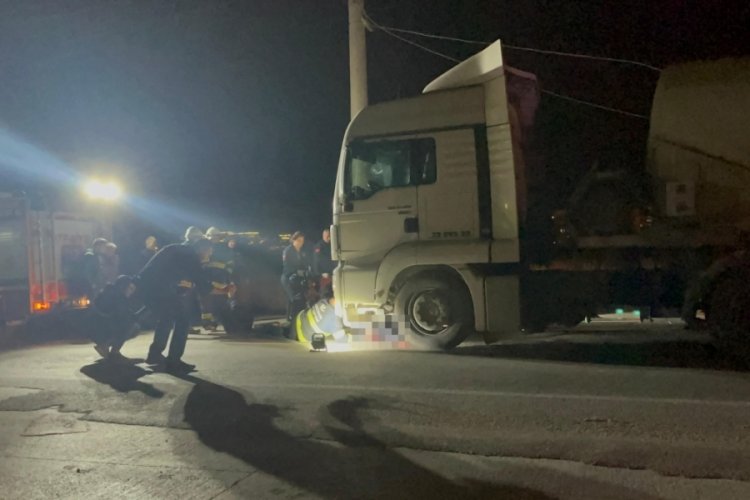 Eskişehir'de beton tankerinin &ccedil;arptığı şahıs hayatını kaybetti