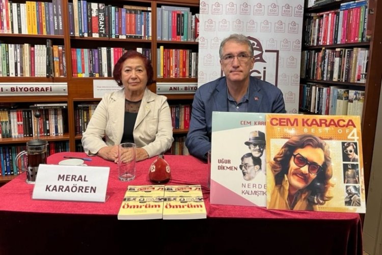 Ceyhun İrgil, Cem Karaca'nın Almanya'daki yol arkadaşını Bursalı okurlarıyla buluşturdu