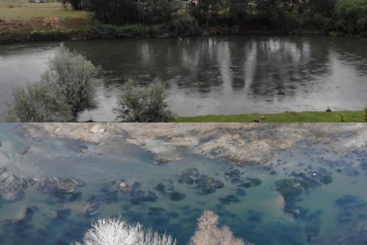 T&uuml;rkiye'nin en uzun nehri Kızılırmak alarm veriyor