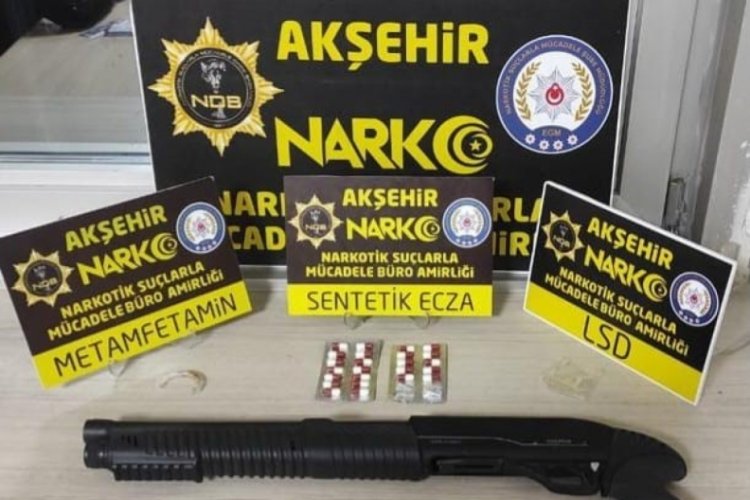 Konya'da uyuşturucu operasyonlarında 5 kişi g&ouml;zaltına alındı