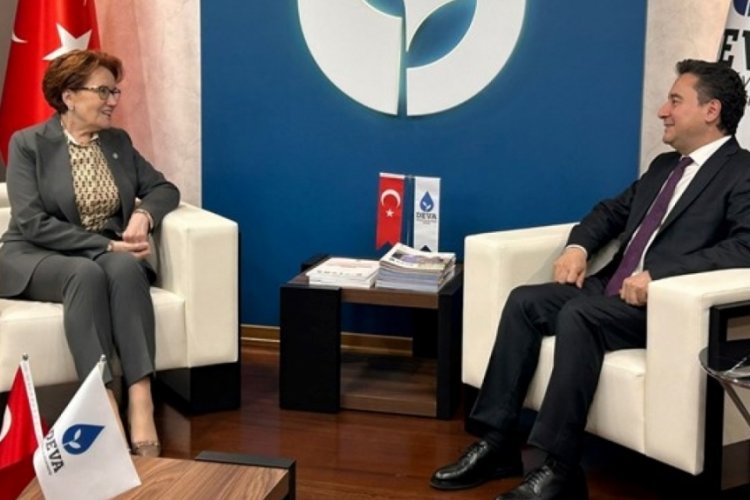 Akşener'den Babacan'a taziye ziyareti