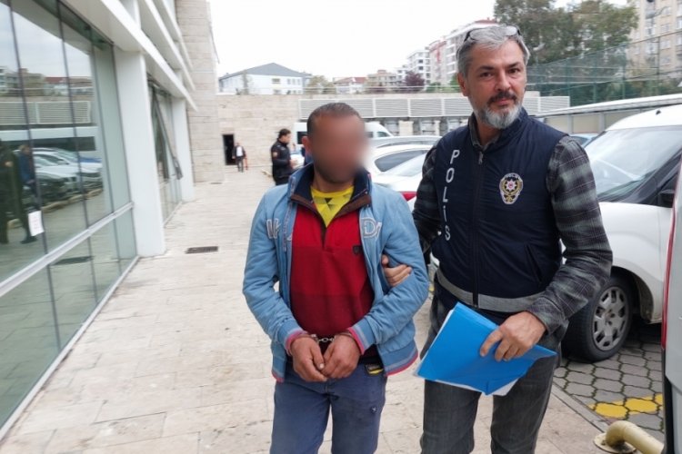 Samsun'da bir şahıs "Lazım olur" diye inşaattan malzeme &ccedil;aldı