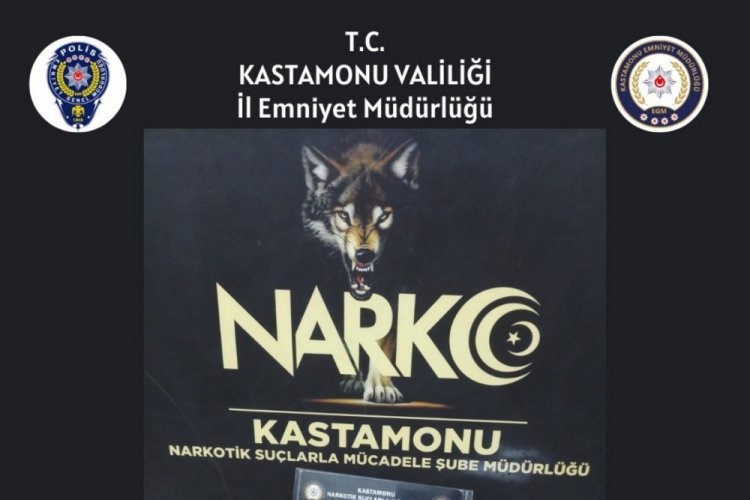 Kastamonu'da uyuşturucu ticaretine su&ccedil;&uuml;st&uuml; baskın: 1 tutuklama