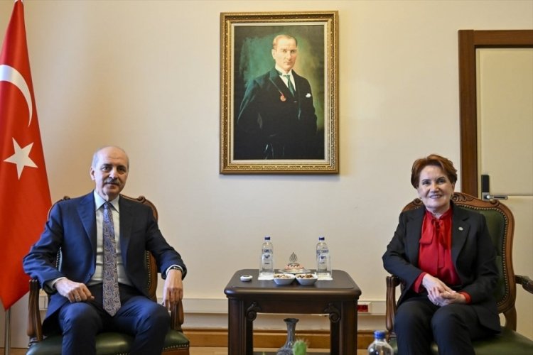 Numan Kurtulmuş, Meral Akşener'i ziyaret etti