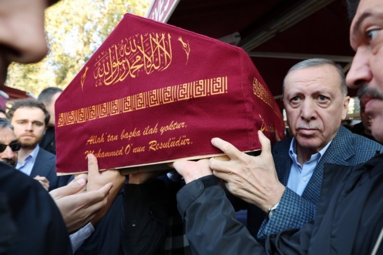 Erdoğan, Hacer Muhterem Coşan'ın cenaze t&ouml;renine katıldı