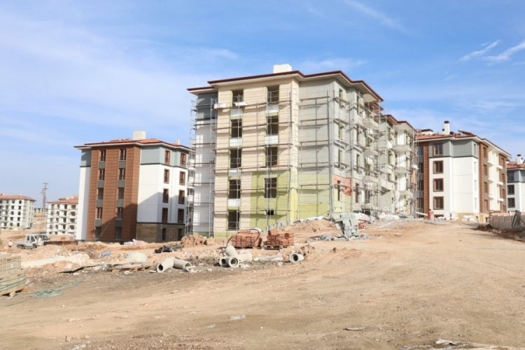 Elazığ'da deprem konutlarının y&uuml;zde 75'i tamamlandı