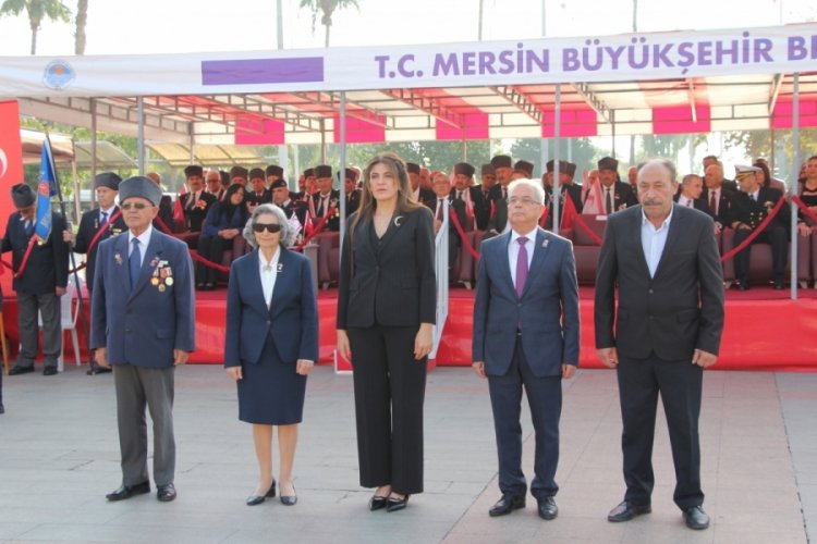 KKTC'nin kuruluşunun 40. yıl d&ouml;n&uuml;m&uuml; Mersin'de de t&ouml;renle kutlandı