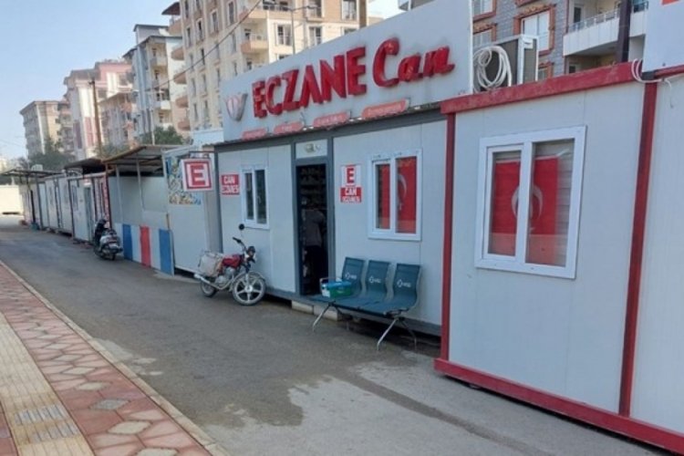 Hatay'da 3 konteyner eczaneden hırsızlık