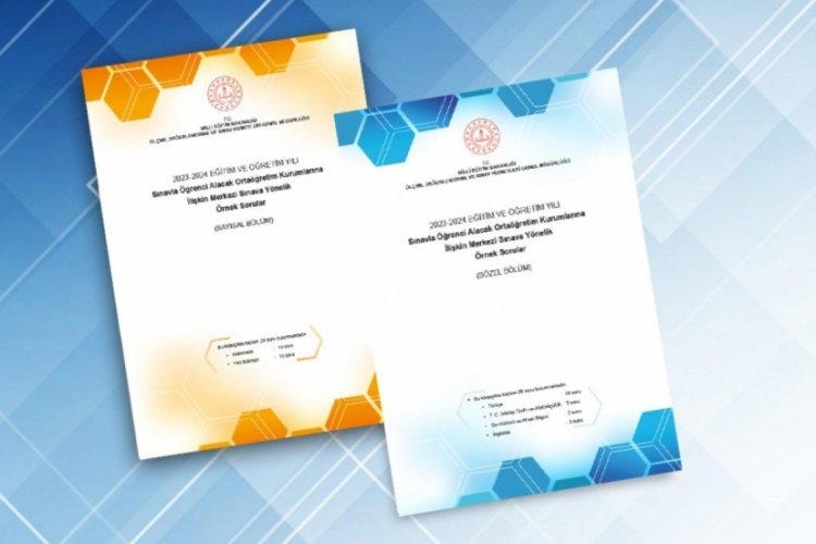 LGS merkezi sınavına y&ouml;nelik &ouml;rnek sorular yayımlandı