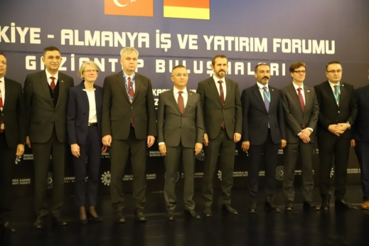 T&uuml;rkiye-Almanya İş ve Yatırım Forumu Gaziantep'te d&uuml;zenlendi
