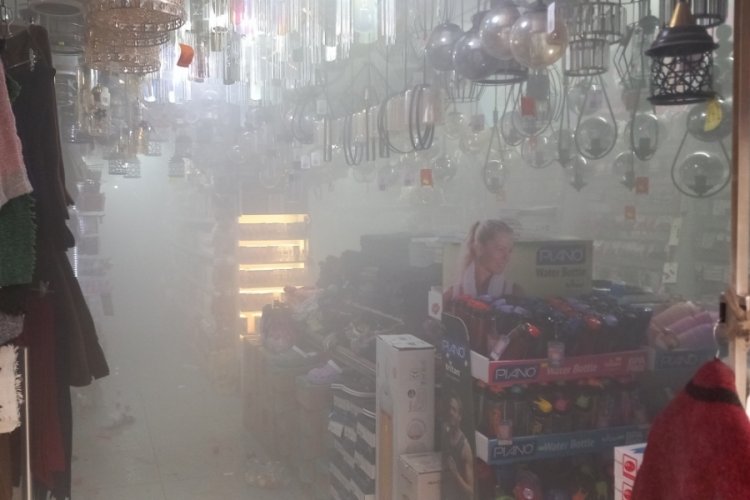 Tekirdağ'da ucuzluk pazarında havai fişekler patladı: 1 yaralı