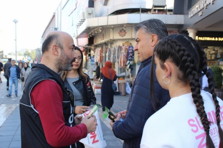 Kayseri'de vatandaşa uyuşturucu bilgilendirmesi yapıldı