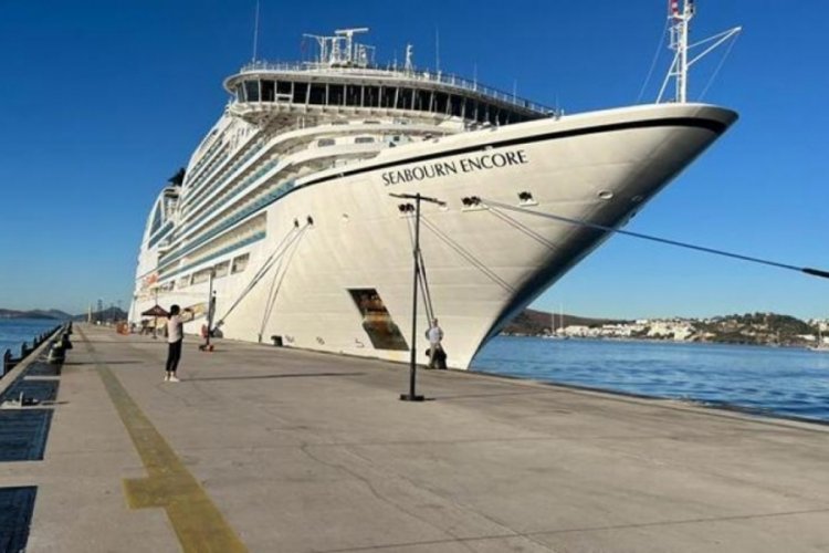 2023 yılının son gemisi Muğla'ya geldi