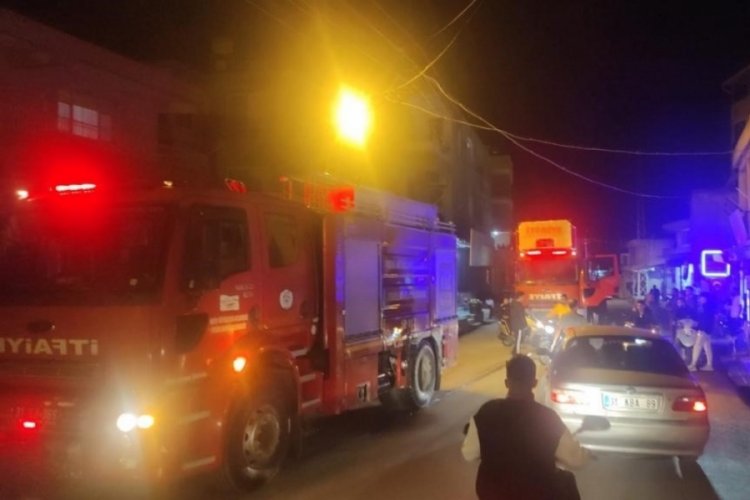 Hatay'da işyerinde yangın &ccedil;ıktı