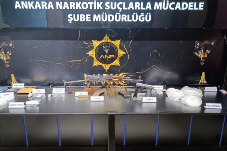 Ankara'da zehir tacirlerine operasyon yapıldı