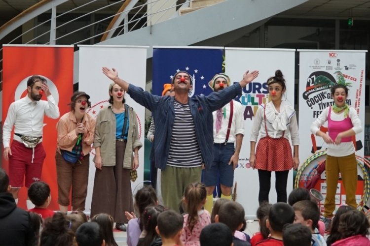 Bursa'da 27. Uluslararası &Ccedil;ocuk ve Gen&ccedil;lik Tiyatroları Festivali yapıldı
