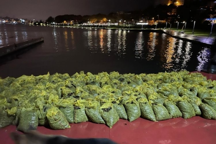 İstanbul'da 4 ton ka&ccedil;ak midye ele ge&ccedil;irildi