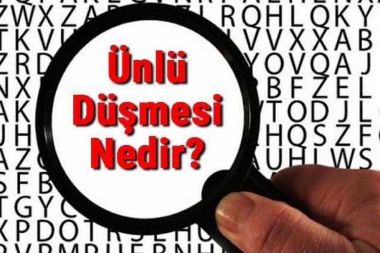 Ünlü düşmesi nedir?