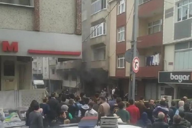 İstanbul'da bir binada doğal gaz kaynaklı patlama!