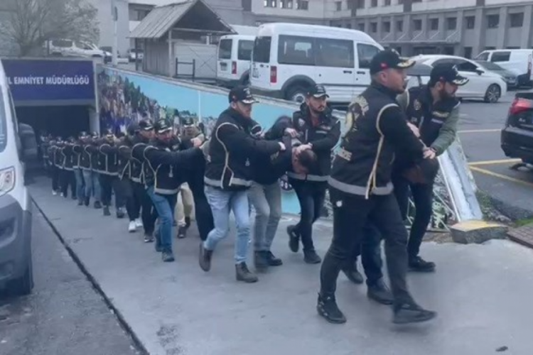 "Sarallar" operasyonunda 9 kişi tutuklandı