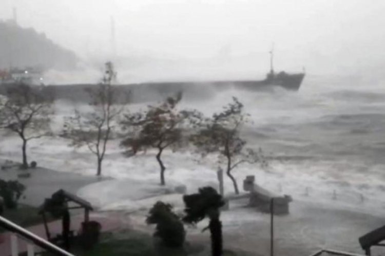 Zonguldak'ta karaya oturan "Pallada" gemisi hakkında a&ccedil;ıklama!