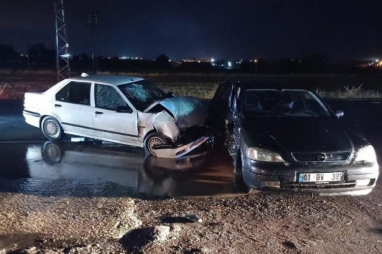 Şanlıurfa'da iki otomobil &ccedil;arpıştı! 9 yaralı