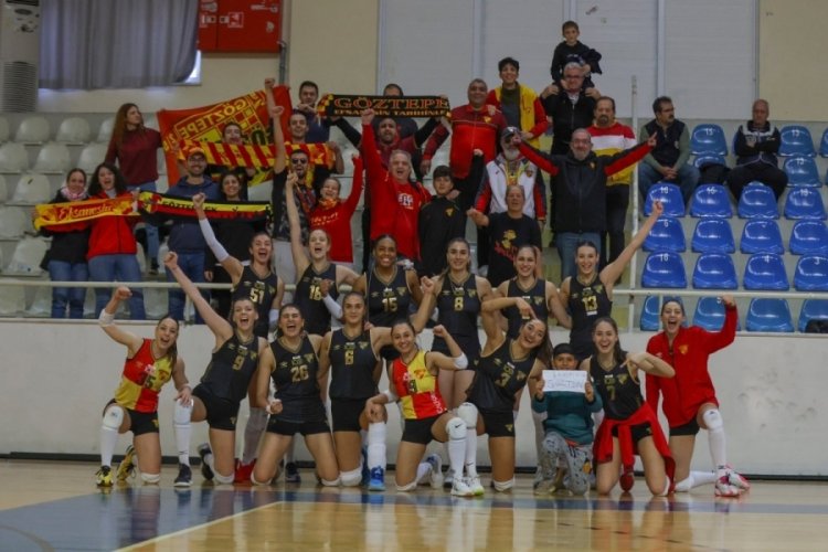G&ouml;ztepe Voleybol'dan 7 g&uuml;nde 3 galibiyet