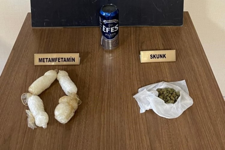 Samsun'da uyuşturucuyla yakalanan bir kişi g&ouml;zaltına alındı