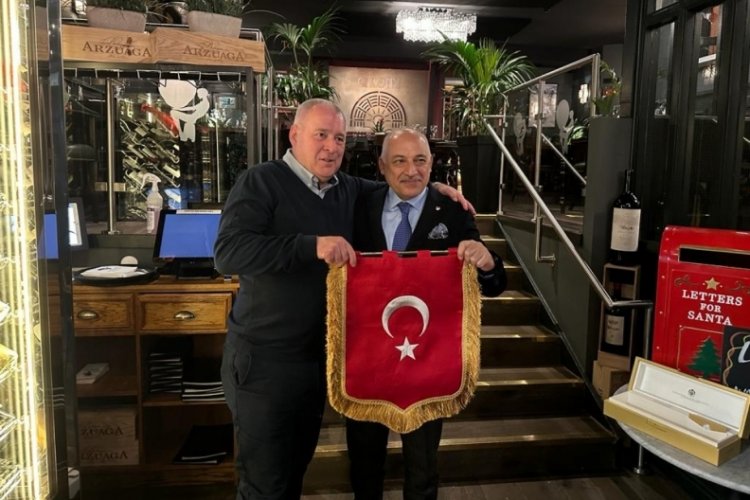 Galler - T&uuml;rkiye resmi ma&ccedil; yemeği d&uuml;zenlendi