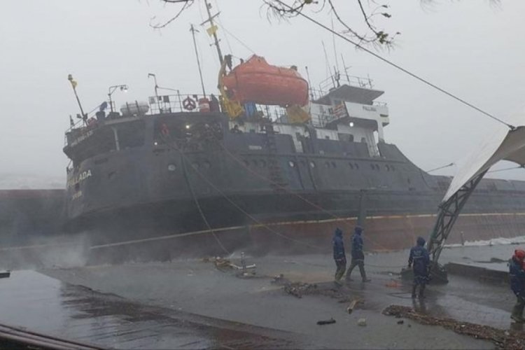 Zonguldak'ta batan geminin konumu tespit edildi