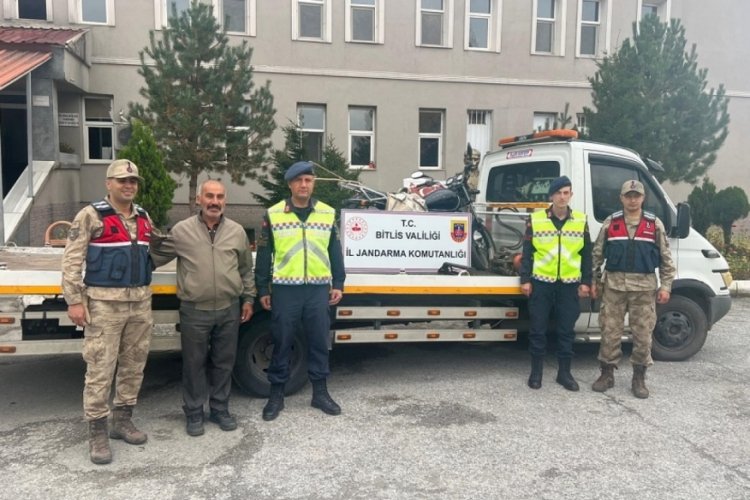 Orhangazi'den 1 yıl &ouml;nce &ccedil;alınan motosiklet Bitlis'te cinayet zanlısı ile birlikte bulundu!