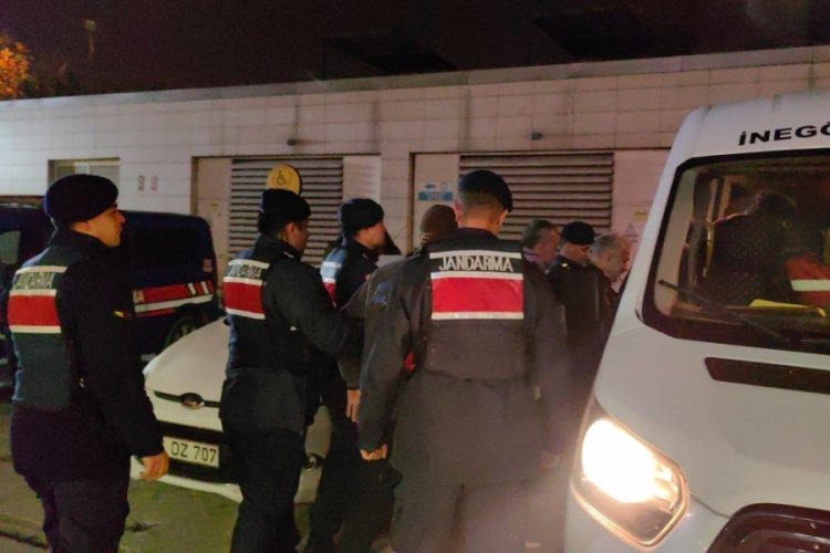 Bursa'da jandarma Mısır uyruklu 5 kişiyi yakaladı!