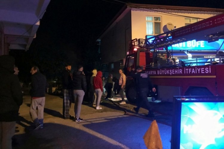 Sakarya'da korkutan yangın