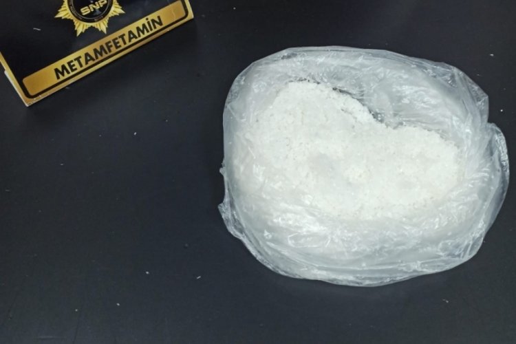 Siirt'te ş&uuml;pheli şahsın &uuml;st&uuml;nde metamfetamin &ccedil;ıktı